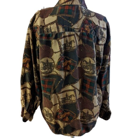 ‎Solutions vintage equestrian shirt size M - Picture 3 of 7